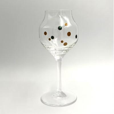 ふるさと納税 輪島市 [復興支援]輪島 蒔絵(夜空)を加飾した蕾グラス