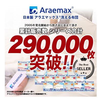 ふるさと納税 米原市 アラエマックス ダクロン洗える2枚合わせ掛布団 ダブル(araeru-0016)の画像