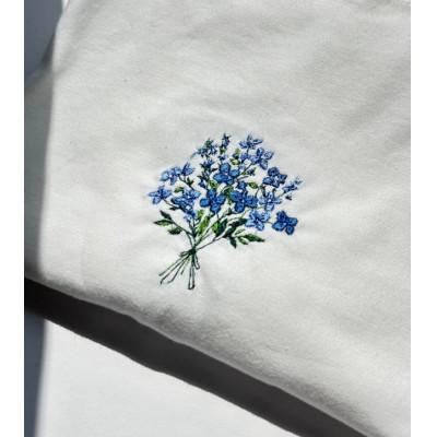 ふるさと納税 北区 陽だまりのブーケ Tシャツ ホワイト Lサイズ