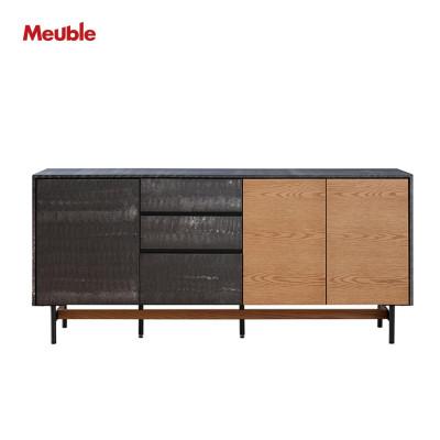 ふるさと納税 大川市 アルヴィン 180cm サイドボード[オークヴィンテージナチュラル][モーブル][大川家具]