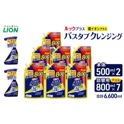 ふるさと納税 市原市 ルックプラス バスタブクレンジング銀イオン+ スカッシュシトラスの香り お風呂用