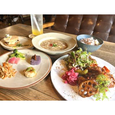 ふるさと納税 武豊町 かもそう食堂 豊穣コース ペアチケット