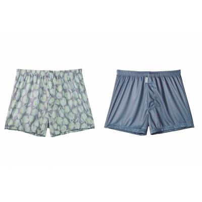 ふるさと納税 豊岡市 ショートトランクス(HGray&amp;TGray・L各1枚) ZIVANE メンズ下着