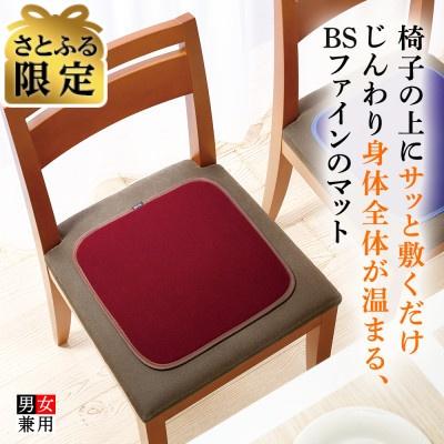 ふるさと納税 上ノ国町 [さとふる限定]BSファインマット ワインレッド フリーサイズ