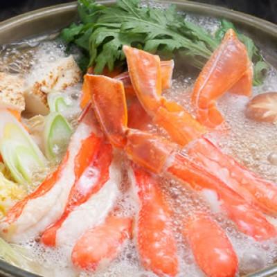 ふるさと納税 小清水町 便利な詰合せ 生冷 本ずわい蟹ポーション むき爪セット 計2kg【カット済】_1