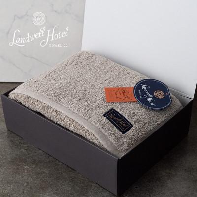 ふるさと納税 泉佐野市 【のし付・お中元】Landwell Hotel バスタオル 1枚 グレー 020C380t_1