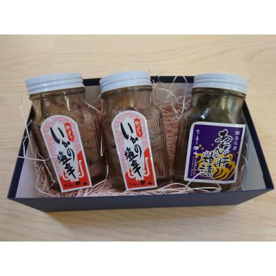 ふるさと納税 輪島市 いかの塩辛・あわびの粕漬セット