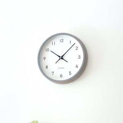 ふるさと納税 郡上市 KATOMOKU Muku clock グレー km-104GR 木製 掛け時計
