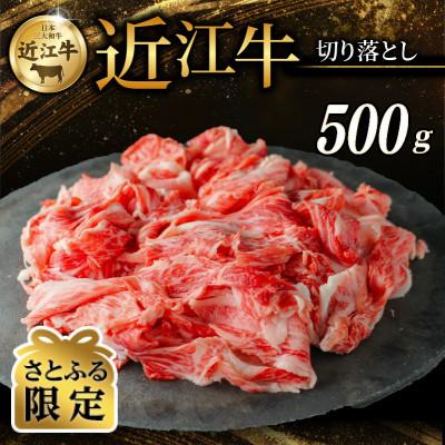 ふるさと納税 彦根市 [さとふる限定]近江牛 切り落とし 500g[黒毛和牛の頂点、日本三大和牛]
