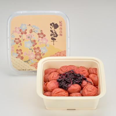 ふるさと納税 みなべ町 梅一番井口 紀州南高梅 しそ漬 500g
