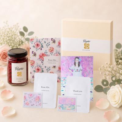 ふるさと納税 宝塚市 Rosette 食べる薔薇&amp;香る薔薇のギフトセット