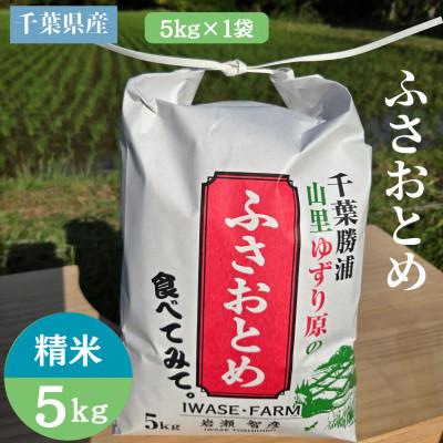 ふるさと納税 勝浦市 [令和8年産]ふさおとめ 千葉県勝浦市産 精米 5kg×1袋 2026年9月以降順次発送