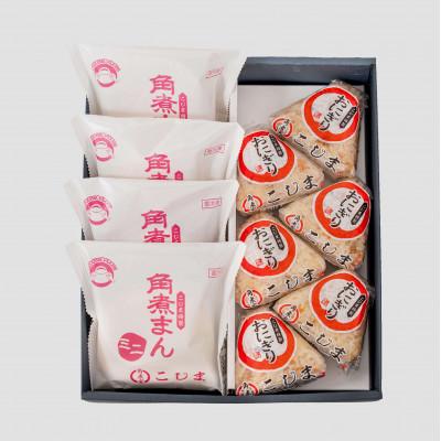 ふるさと納税 島原市 [角煮家こじま]ミニ角煮まん4個(各60g) 角煮めしおにぎり6個入 詰合せ 計10個(島原市)