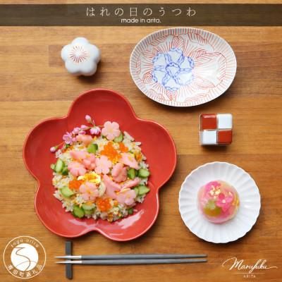 ふるさと納税 有田町 NEW 有田焼 はれの日のうつわ 5点セット[まるふく]aq108