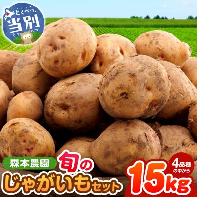 ふるさと納税 当別町 [令和8年発送先行受付]森本農園じゃがいも15kgセット_tb20-003