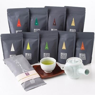 ふるさと納税 薩摩川内市 崎原製茶のオリジナルセット#4(お茶10種セット) BS-346