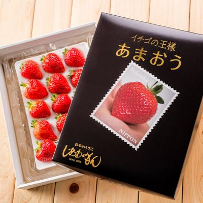 ふるさと納税 小郡市 いちご 2月配送 しあわせもん あまおう 化粧箱 1箱 いちご職人[No5354-0578]