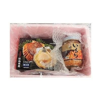 ふるさと納税 根室市 【北海道根室産】海鮮2点セット(ホタテ玉冷・醤油イクラ) B-66002|y-sf|02