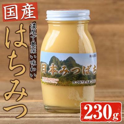 ふるさと納税 佐伯市 国産 はちみつ (230g) 多賀さん採蜜