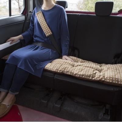 売り尽 ふるさと納税 三田市 リバーシブル ロングシートクッション マーブルベージュ Wベージュ 工場見学ツアー券付 日本最大級 Neolen Com