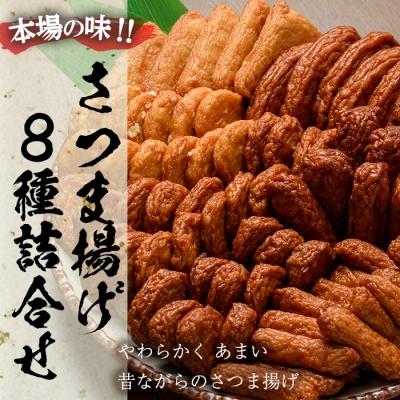いちき串木野市 ふるさと納税 本場のさつまあげのセット さつま揚げ8種詰合せ
