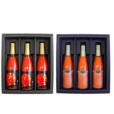 ふるさと納税 江府町 熟王トマトジュース&amp;にんじんジュース 各3本セット(大山ブランド会)米子高島屋