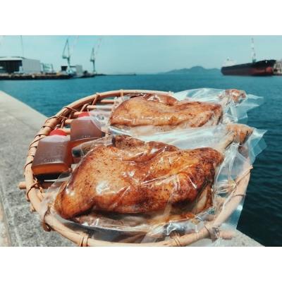 ふるさと納税 多度津町 骨付鳥つぼ屋　わかどり　3本セット　とりの旨味を凝縮したチキンオイル付【H-59】