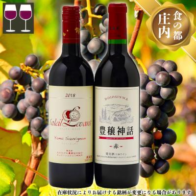 ふるさと納税 庄内町 食の都庄内 月山ワイン ヤマソービニオン 豊穣神話 赤 2本セット ワイン 果実酒 ブドウ ぶどう