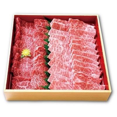 ふるさと納税 能代市 国産 牛肉 鶴形牛モモバラ焼肉用 約500g A4ランク以上