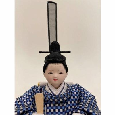 ふるさと納税 三条市 [隆和堂] お雛様 雛人形(ひな人形) 11号白金彩収納飾りセット 211PF02【256P001】の画像