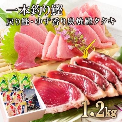 枕崎市 ふるさと納税 1本釣りかつお 戻り鰹 ゆず香り炭焼かつおたたき 1 2kg さとふる 通販 Yahoo ショッピング