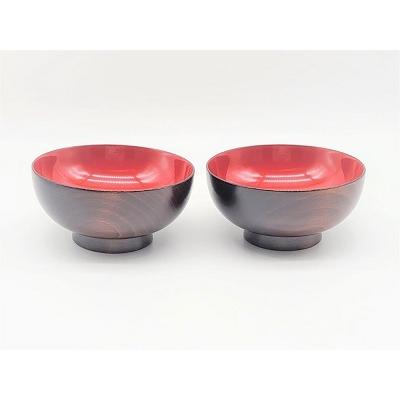 ふるさと納税 湯沢市 川連漆器 木目汁椀 ペア[B5-5801] : さとふる