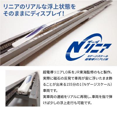 ふるさと納税 碧南市 Nゲージリニア 超電導リニアL0系のディスプレイ