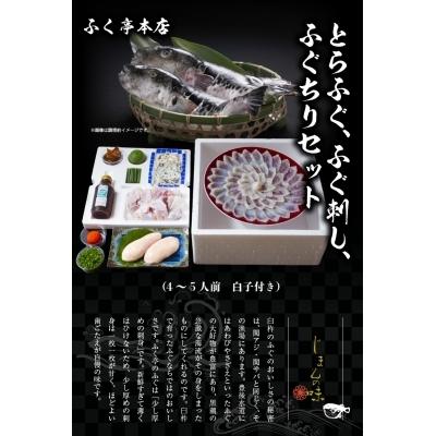 ふるさと納税 大分市 ふく亭 本店 とらふぐ ふぐ刺し ふぐちりセット 4 5人前 白子付き E さとふる 通販 Yahoo ショッピング