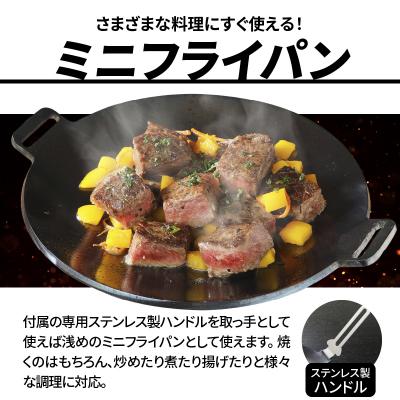 ふるさと納税 小牧市 鍛冶屋の頓珍漢 フライ鉄板 F220S 4.5mm厚 直径22cm[050S07]_1