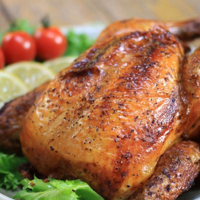 ふるさと納税 大月町 冬限定 ローストチキン 約1.5kg (バターライス入り) クリスマスディナー パーティー