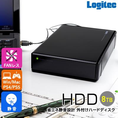 ふるさと納税 伊那市 ロジテック ハードディスク 8TB スタンダードタイプ/LHD-EN80U3WS 109-03