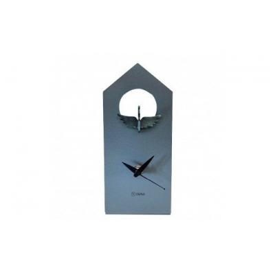 ふるさと納税 幸田町 GRAVIRoN Bird Clock オカメインコ 酸洗鉄 (置き時計)