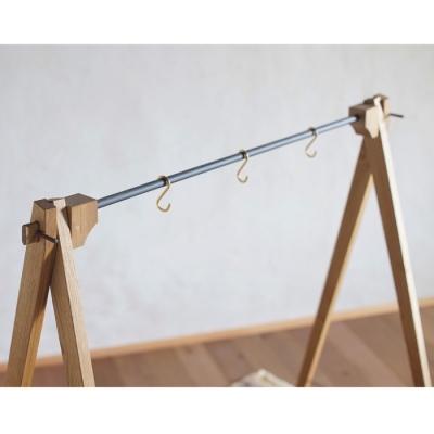 ふるさと納税 紋別市 「TL hanger」 北海道産ナラ材 道具ハンガー アウトドア キャンプ インテリアにも|y-sf|03