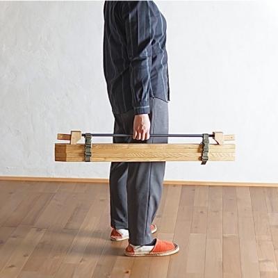 ふるさと納税 紋別市 「TL hanger」 北海道産ナラ材 道具ハンガー アウトドア キャンプ インテリアにも|y-sf|04