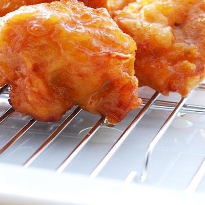 ふるさと納税 三条市 網付きプレート スクエアディッシュ2枚セット アミが分かれるセパレートタイプ【014P040】|y-sf|03