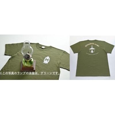 ふるさと納税 春日井市 7分芯スタンドランプ(カラーAS-131:レッド)とTシャツセット(サイズ:メンズL)|y-sf|04