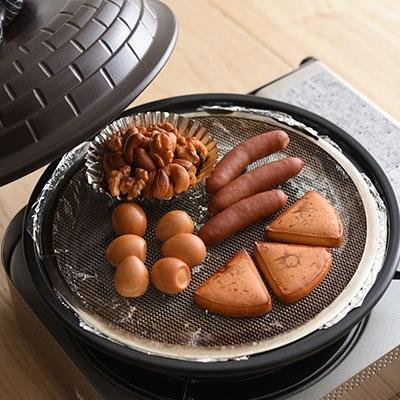 ふるさと納税 三条市 コンロでピザ燻製が作れる LaLaLaピザ スモーカー (ガス火専用)【017P036】|y-sf|03