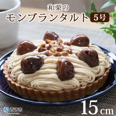 ふるさと納税 西予市 &lt;和栗のモンブランタルト&gt; スイーツ 国産 お菓子 ケーキ マロン 西予市 城川