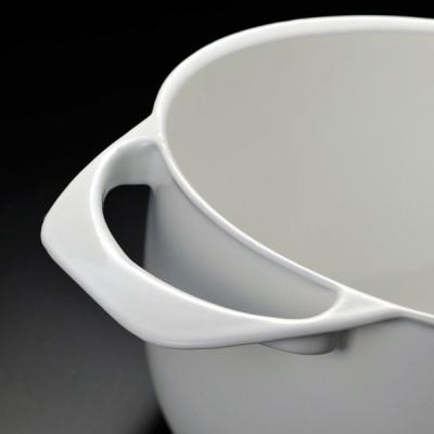 【超美品】 ふるさと納税 三条市 [UNILLOY(ユニロイ)] キャセロール(ホーロー鍋) 22cm 卯の花【070P005】 【DG7490037934】(27300円)