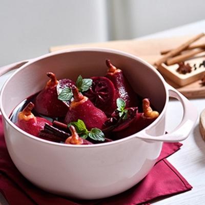 【超美品】 ふるさと納税 三条市 [UNILLOY(ユニロイ)] キャセロール(ホーロー鍋) 22cm さくら 鍋【070P008】 【C8834399204】(32200円)