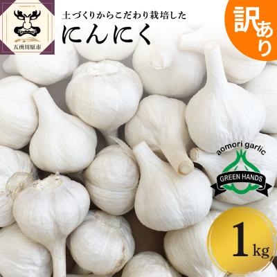 ふるさと納税 五所川原市 [訳あり]青森県産にんにく1kg