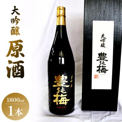 ふるさと納税 香南市 華やかな香りの大吟醸原酒(ギフト用)1800ml gs-0068