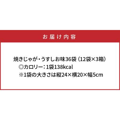 ふるさと納税 国東市 焼きじゃがボリューム36袋/うすしお味オンリー_1089Z｜y-sf｜03