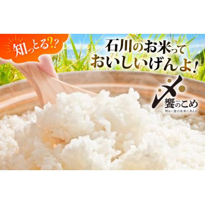 ふるさと納税 宝達志水町 米 令和7年 ひゃくまん穀 精米 10kg ×3袋 計30kg[中橋商事 石川県 38601203]の画像